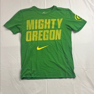 Nike Green and Yellow 'Mighty Oregon' Tee